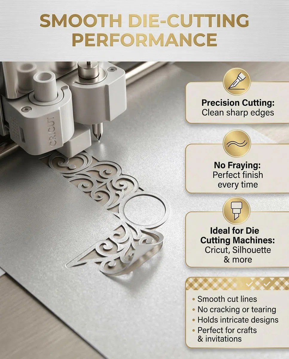 Syntego 20 fogli A4 color argento perlescente, 120 g/m², fronte/retro, adatti per stampanti laser e a getto d'inchiostro.