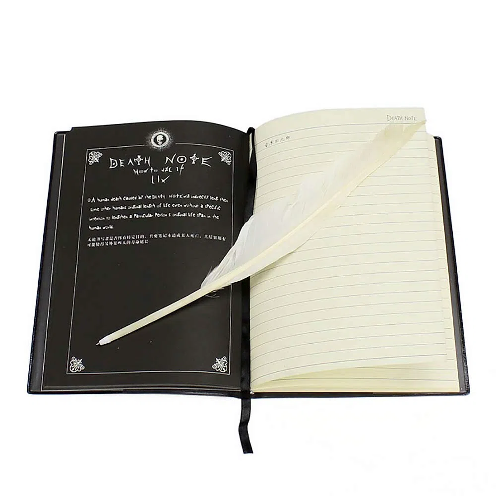 Set Death Note, con libro e pennino