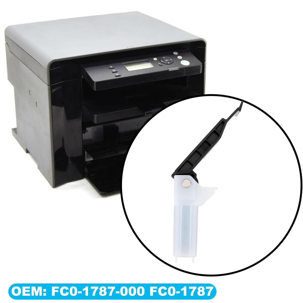 2 cerniere automatiche per stampante FC0-1787-000 compatibili con Canon D520, D560, MF4410, MF4412, MF4420, MF4430