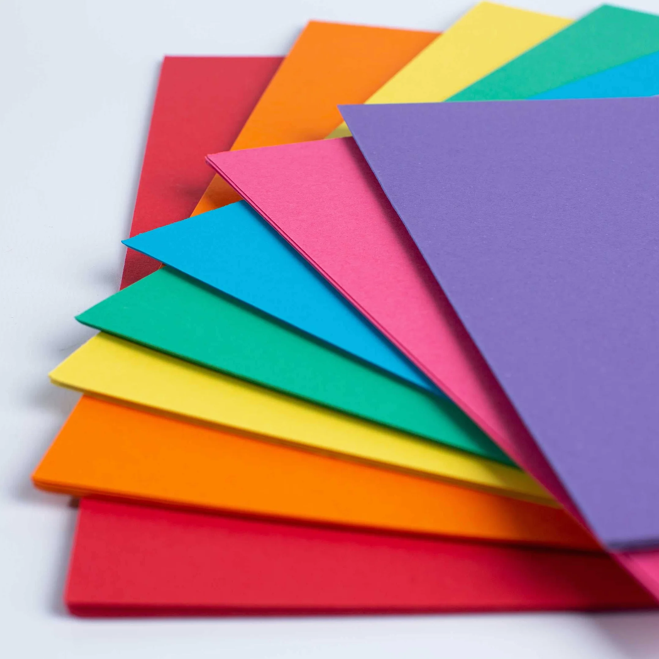 House of Card & Paper A3 210 g/m², carta colorata arcobaleno (confezione da 50 fogli)