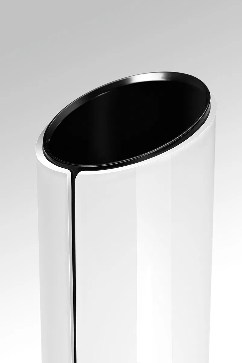 SIGEL SA100 Portapenne Eyestyle, bianco/nero, 1 pz