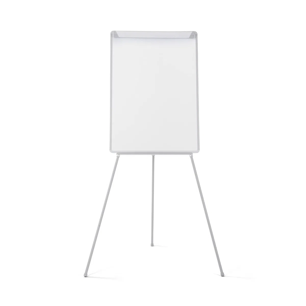 Bi-Joy Lavagna Portablocco, Cavalletto Treppiedi Magnetico, 70 x 100 cm, Cornice in Grigio