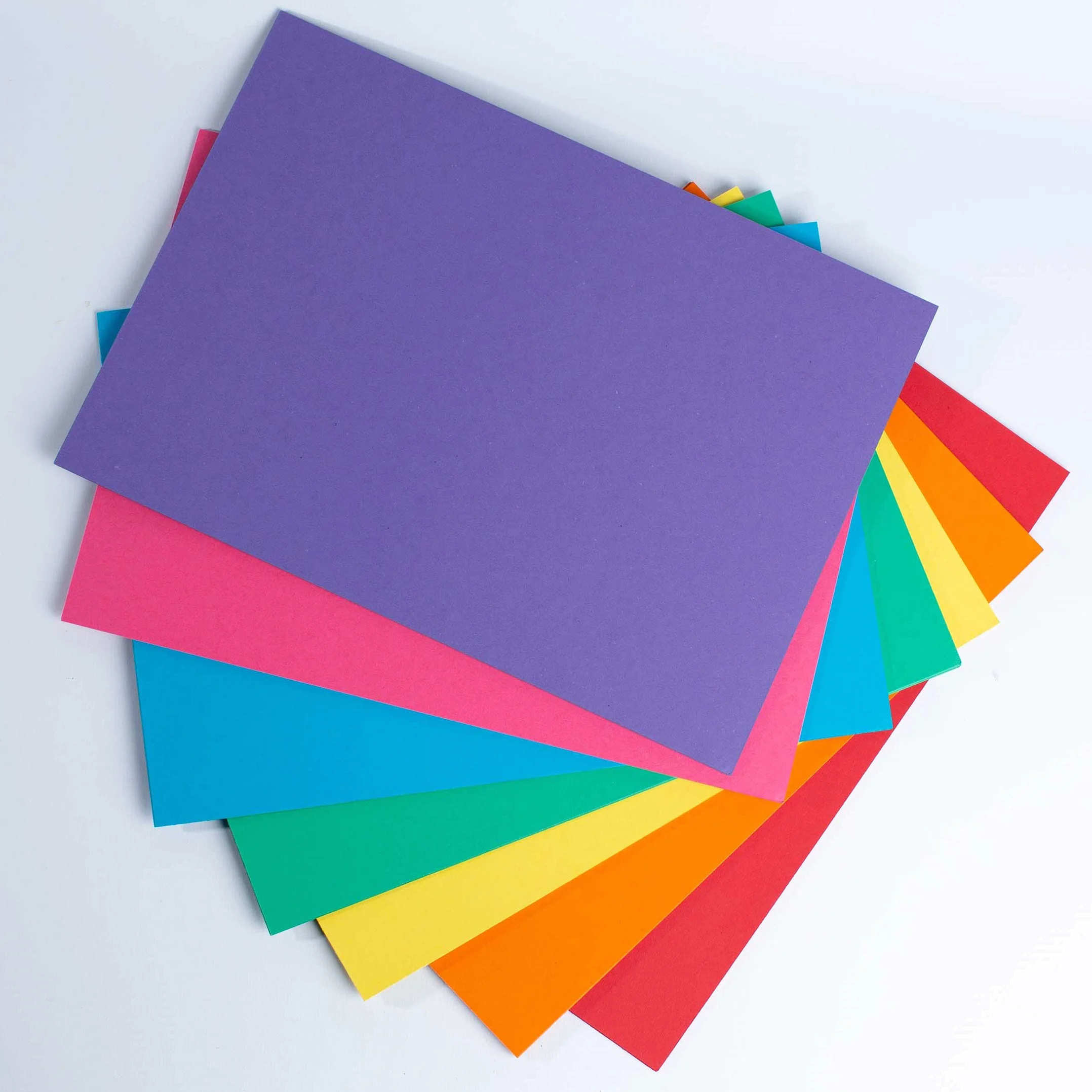 House of Card & Paper A3 210 g/m², carta colorata arcobaleno (confezione da 50 fogli)