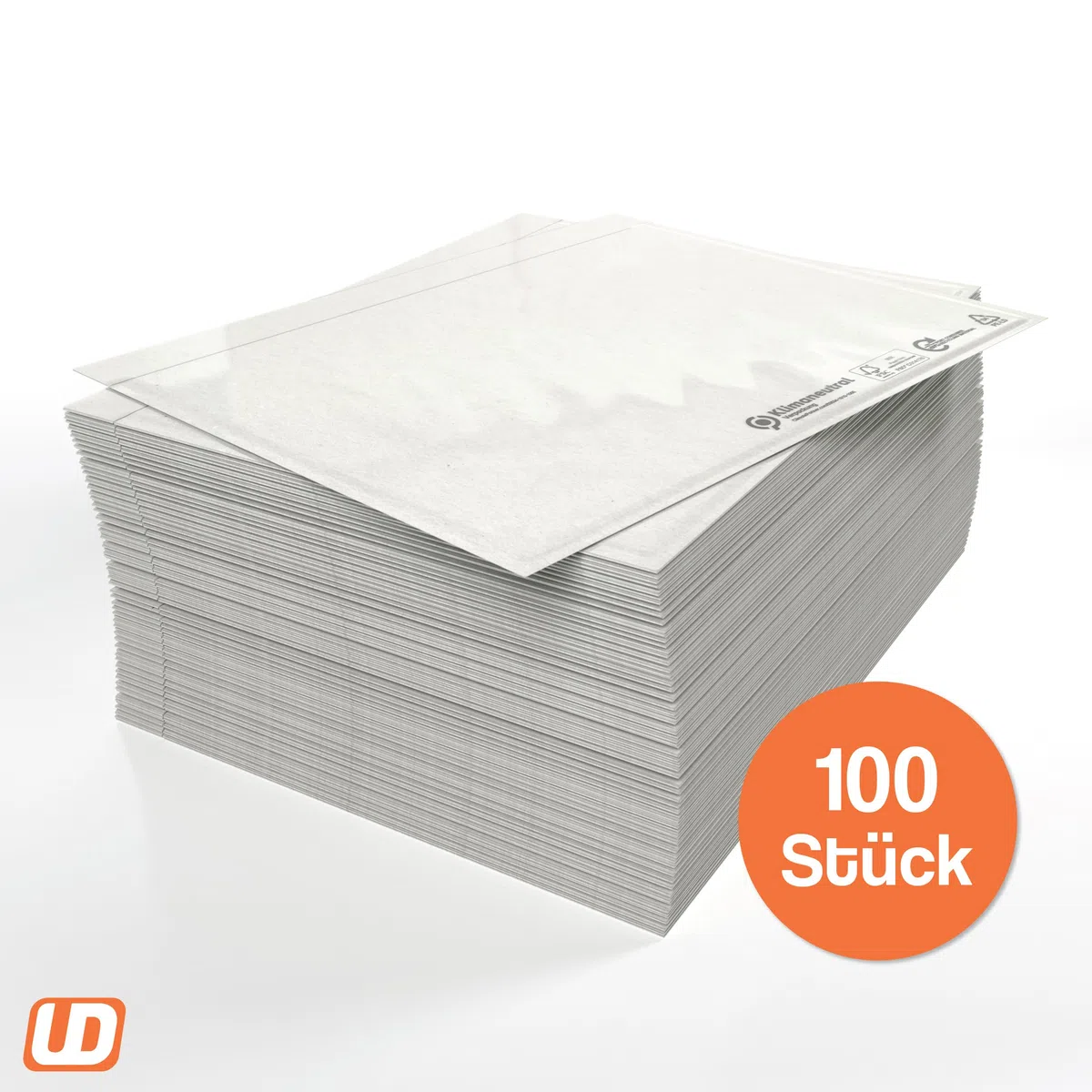 buste trasparenti plastificate da spedizione per bolle consegna, fatture, bollettini di ritorno & Co - 100 buste da spedizione autoadesive con le dimensioni 240 x 180 mm (DIN C5)