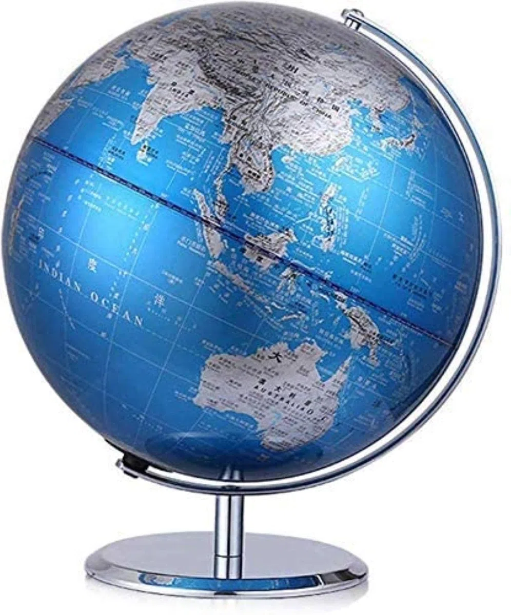 Mappamondi, Globo terrestre, globi geografici interattivi for l'istruzione da Tavolo, Giocattoli educativi/Forniture for Ufficio,