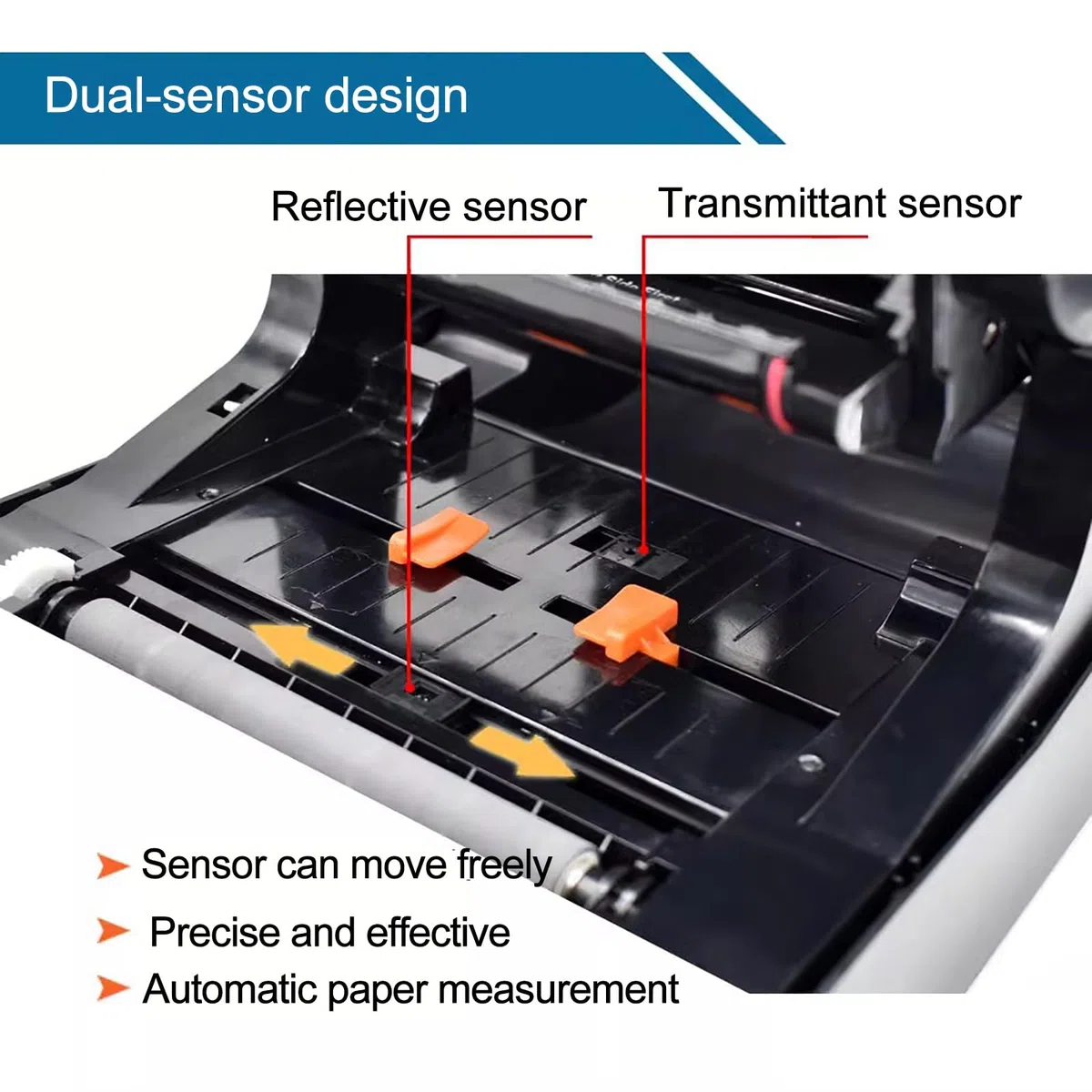 MObyat Macchina da Stampa Digitale per Nastro Satinato da 15-108 Mm, Macchina da Stampa per Nastro Satinato da 127 Mm/s, Supporta USB E App Bluetooth, Design a Doppio Sensore