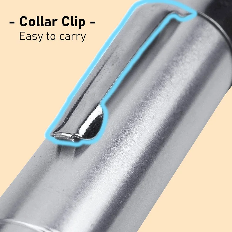 Clip Del Gesso, Clip Di Gesso In Metallo Regolabile, per Scuola, Bambini e Insegnanti, Forniture Per Ufficio Scolastico (D'argento)