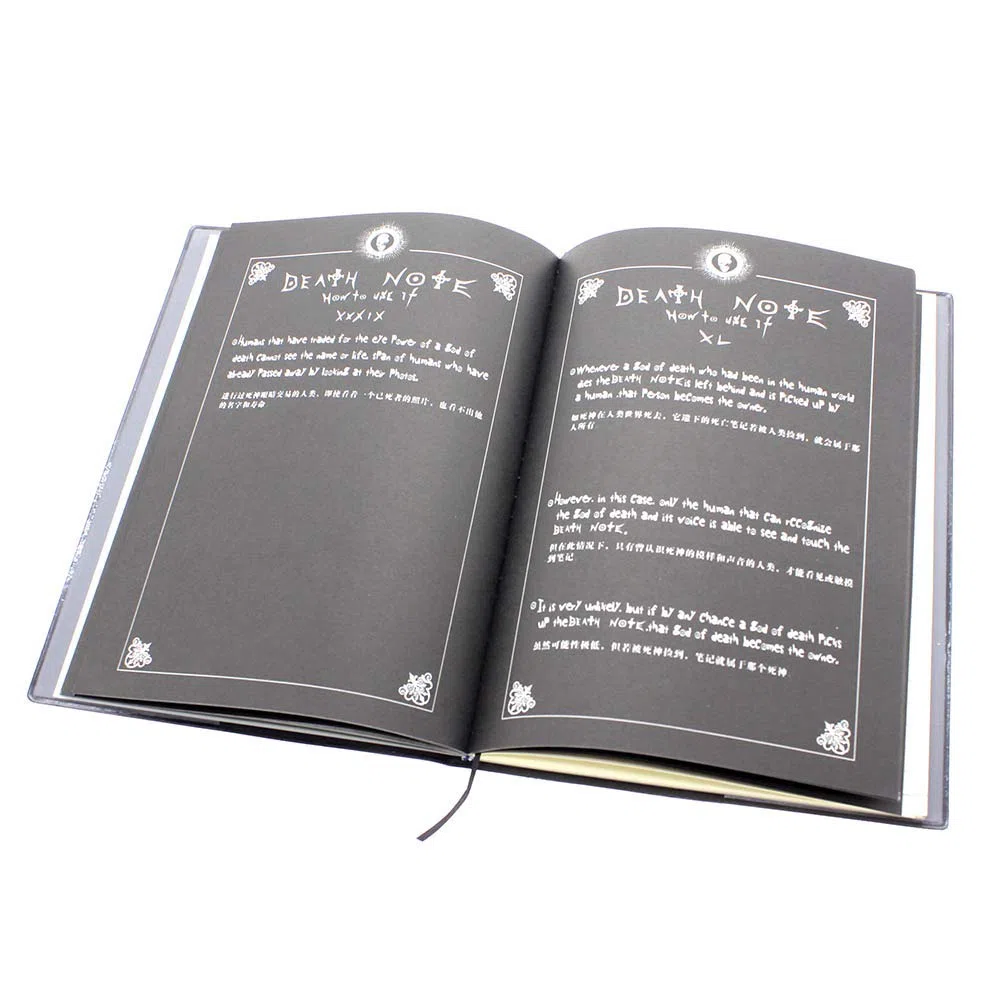 Set Death Note, con libro e pennino