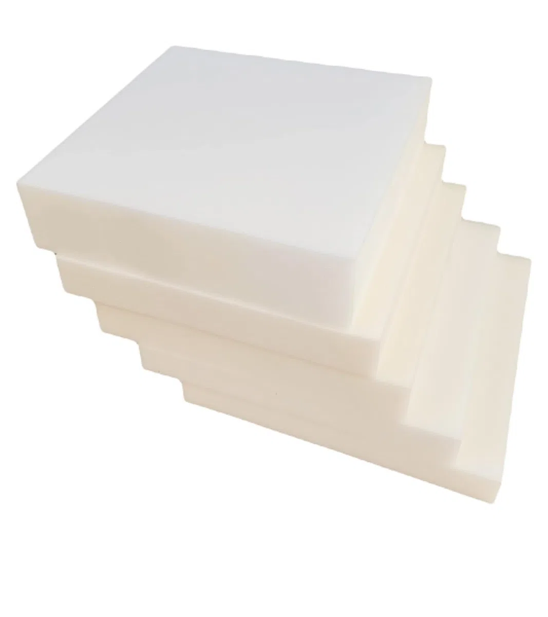 All4All Lastra Gommapiuma per Imbottitura - Spugna per Divani, Divani Seduta- Alta Densità - Gomma Piuma - Imbottitura - 50x50x5cm - D25/44